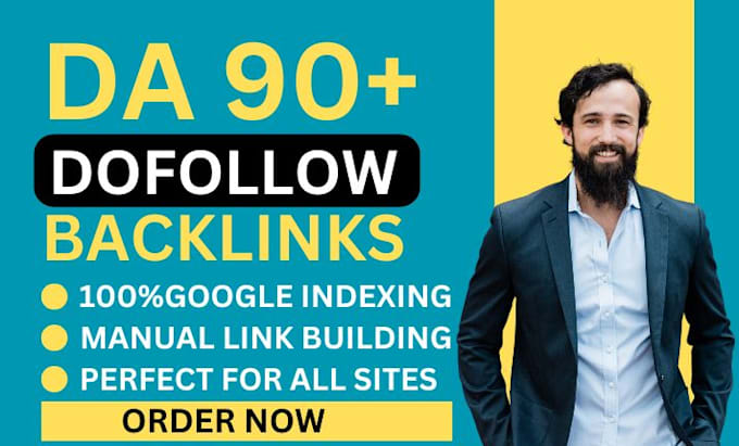 Gig Preview - Provide high da 90 plus manual seo dofollow backlinks link building