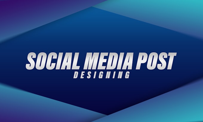 Gig Preview - Create attractive social media post