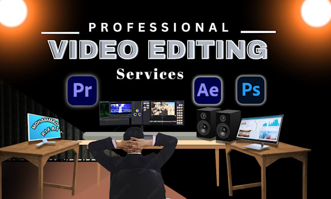 Gig Preview - Do professional video editing