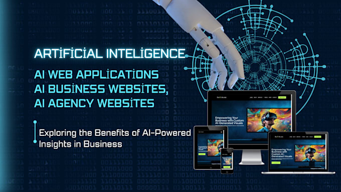 Gig Preview - Build ai web applications, ai business websites, and ai agency websites