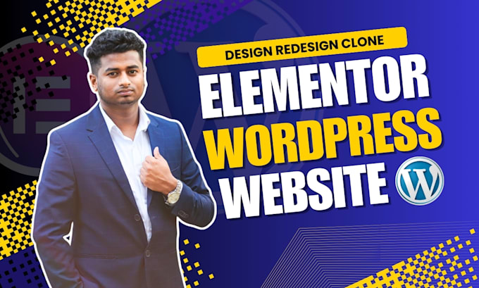 Gig Preview - Build rebuild redesign copy clone wordpress website with elementor pro