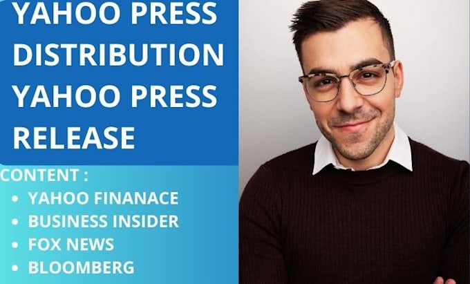 Gig Preview - Distribute or publish your press release on yahoo finance