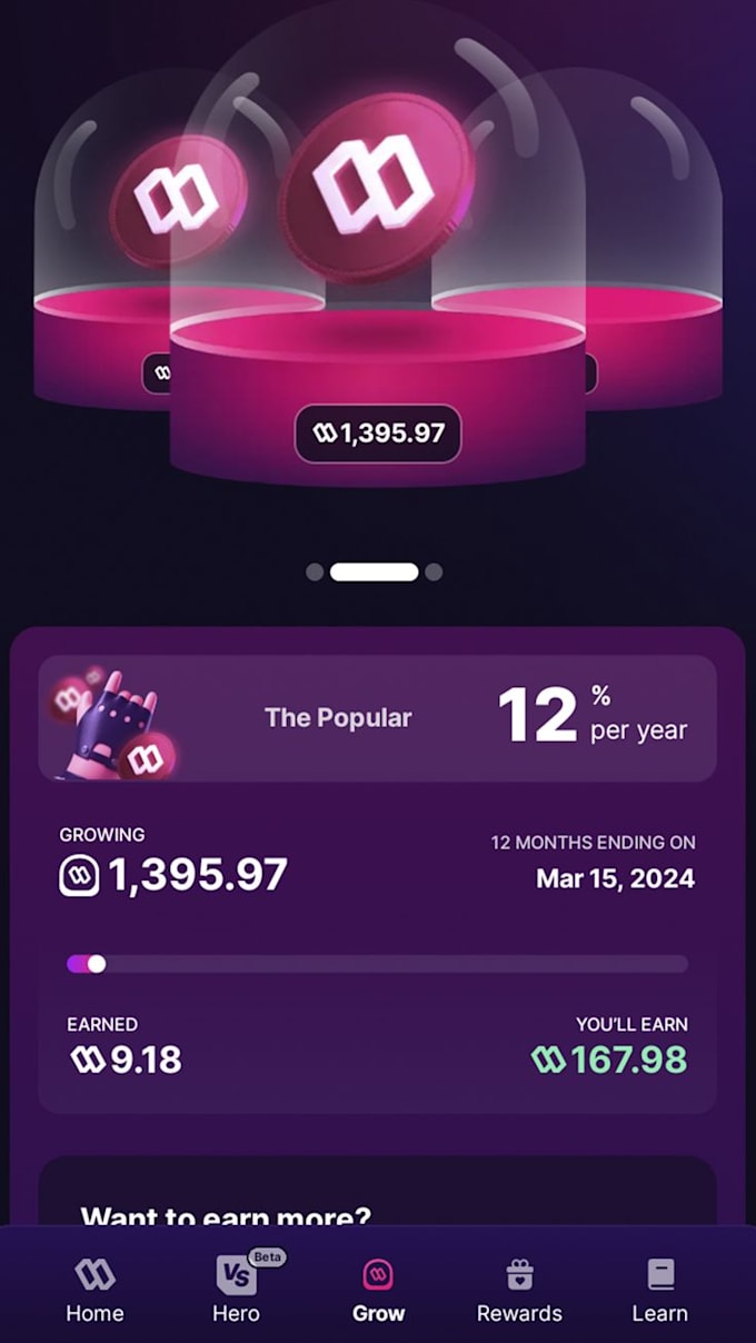 Gig Preview - Xrpl staking dapp,solana staking website,token crypto dapp,defi staking roi dapp