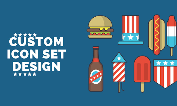 Bestseller - design unique custom icon set for you