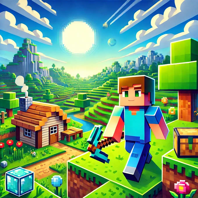 Bestseller - build minecraft villages, castle, survival base, hubs and spawns