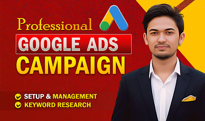 Gig Preview - Professionally setup and manage google ads  and PPC campaigns for web traffic