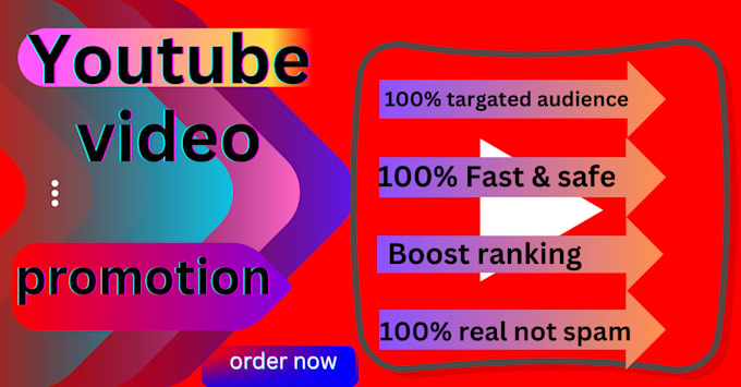 Gig Preview - Do super speedy organic youtube video promotion to go viral