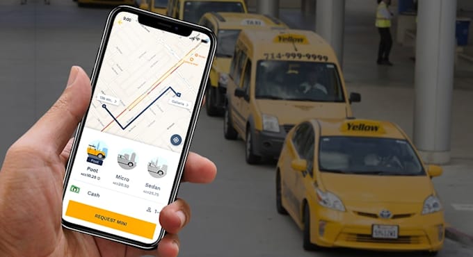 Bestseller - develop taxi booking app car app uber clone app booking website