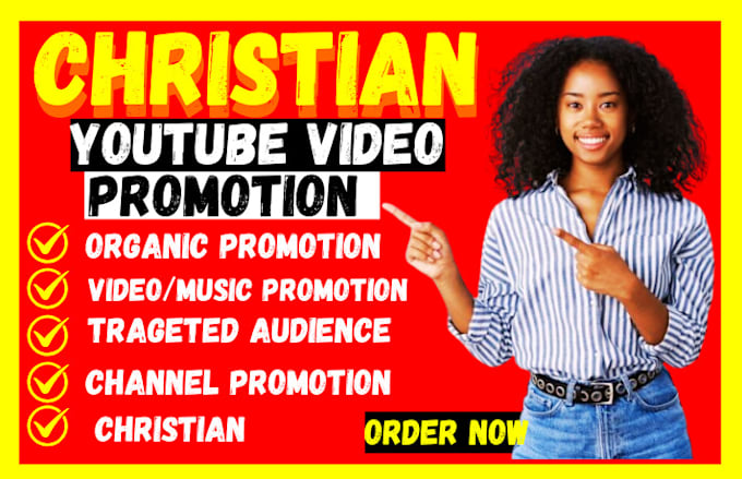 Gig Preview - Do christian, gospel youtube video promotion