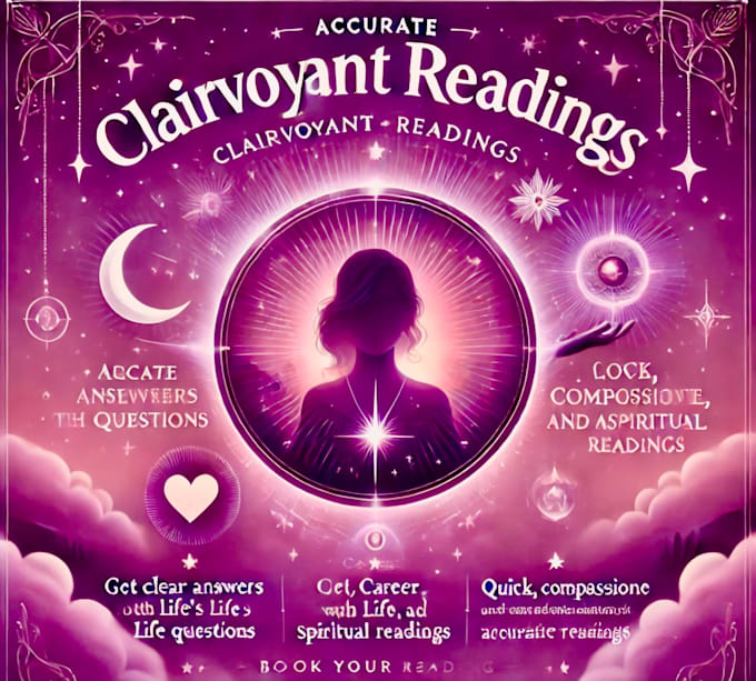 Gig Preview - Provide accurate clairvoyant reading to unlock answers and clarity in your life