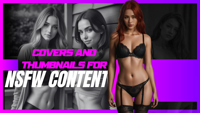 Gig Preview - Create covers and thumbnails for nsfw content