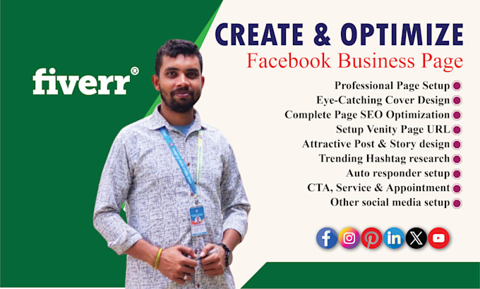 Gig Preview - Create and optimize facebook business page