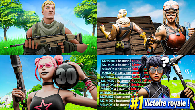 Bestseller - make professional 3d thumbnails on fortnite