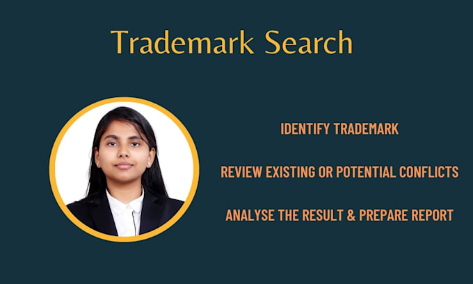 Gig Preview - Conduct a search and can register your trademark