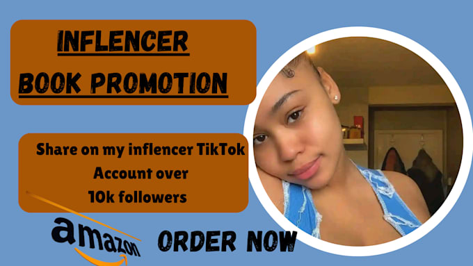 Gig Preview - Do tiktok influencer book promotion and ebook marketing