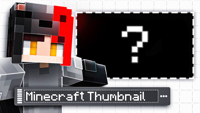 Gig Preview - Make a professional minecraft thumbnail