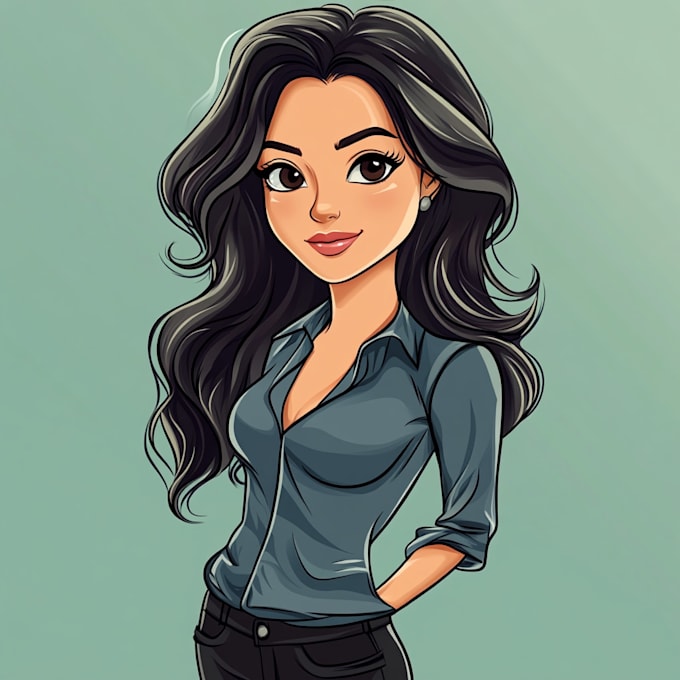 Bestseller - create cartoon vector portrait or illustration