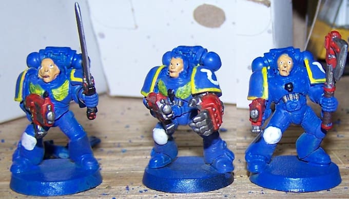 Gig Preview - Restore your old warhammer miniatures and paint them