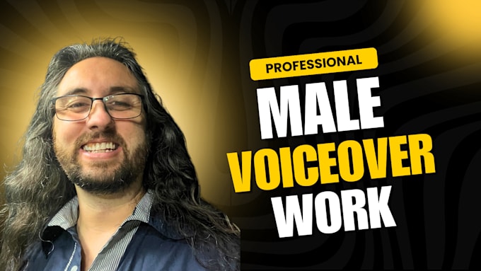 Bestseller - provide a male voiceover for your next project