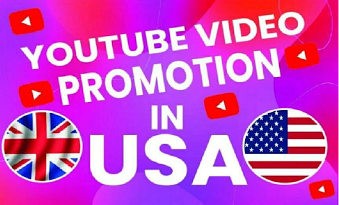 Gig Preview - Superfast USA youtube video promotion USA video marketing to active USA audience