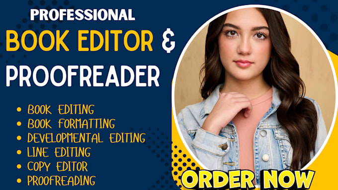 Gig Preview - Format proofread and developmental edit your fiction nonfiction novel ebook