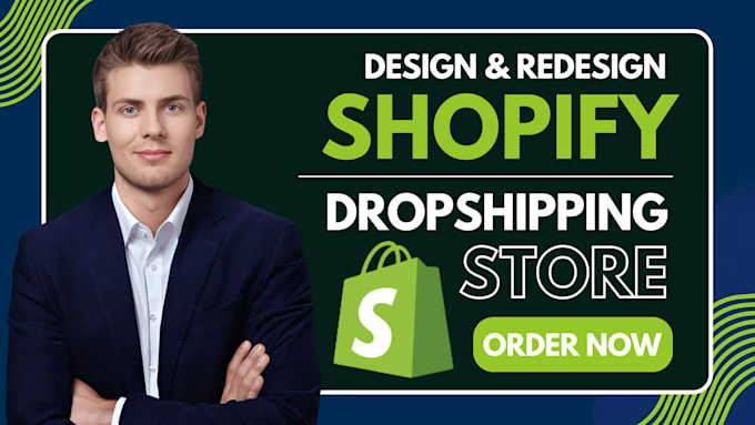 Gig Preview - Build design shopify german dropshipping website, redesign clone ecommerce store