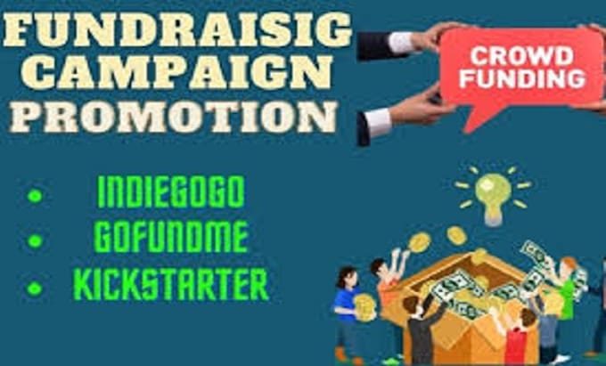 Bestseller - promote your fundraising crowdfunding gofundme kickstarter indiegogo campagn