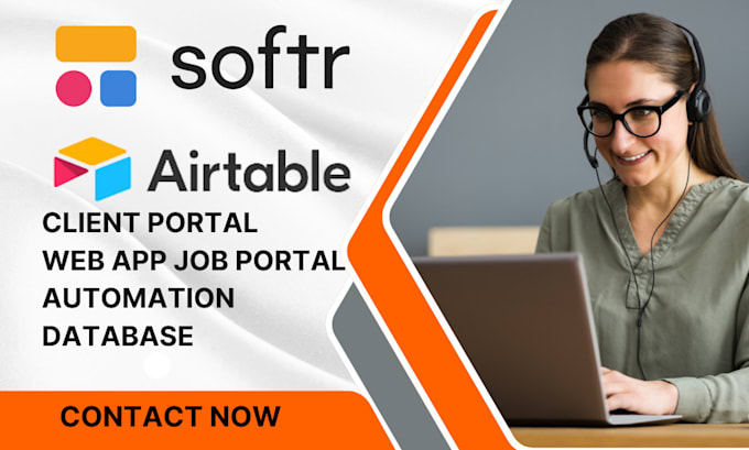 Gig Preview - Setup airtable automation build softr web app softr website client portal