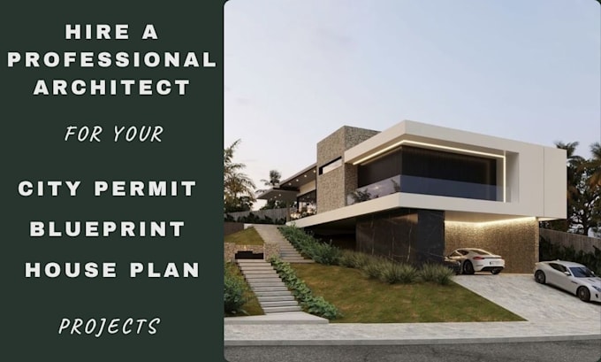 Gig Preview - Draw, stamp, sign and review architecture and mep drawings for US city permit