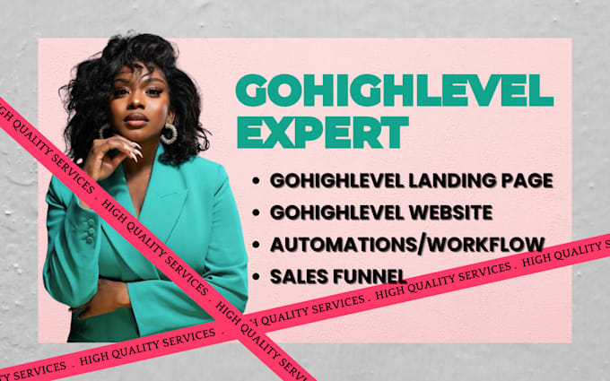 Bestseller - gohighlevel landing page gohighlevel sales funnel gohighlevel website design