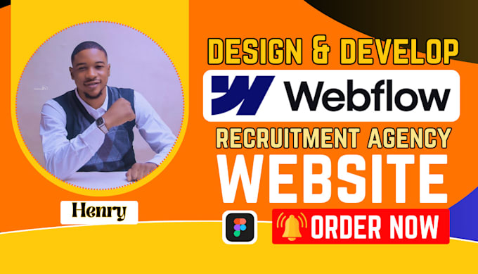 Gig Preview - Design and create recruitment agency website, weblow website, job board website