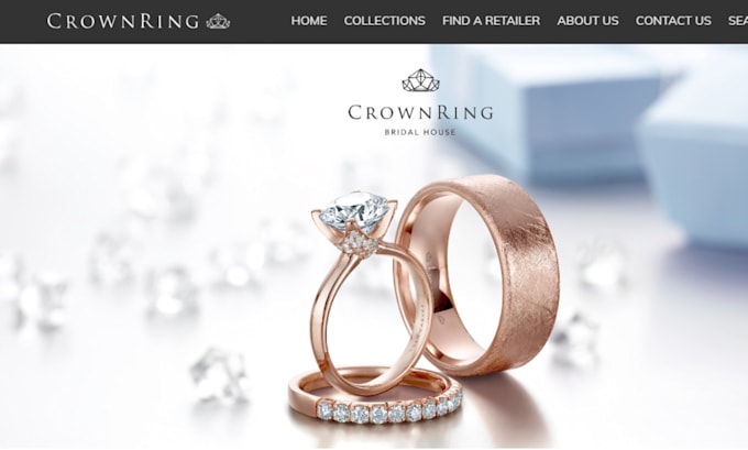 Gig Preview - Build 7 figure jewelry store jewelry shopify store jewelry ecommerce website