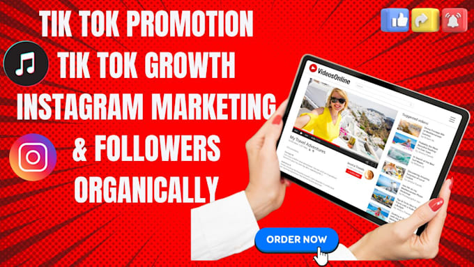 Bestseller - organically promote and grow your tiktok, instagram, youtube account