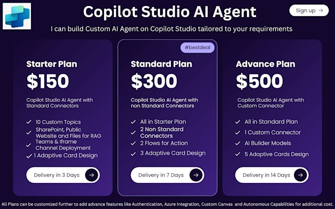 Gig Preview - Build a custom agent built on copilot studio platform