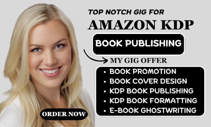 Bestseller - do amazon kdp book publishing ebook ghostwriter book writer formatting proofread