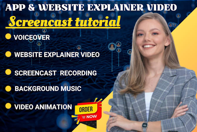 Gig Preview - Tutorial screencast video instructional demo video app explainer screen record