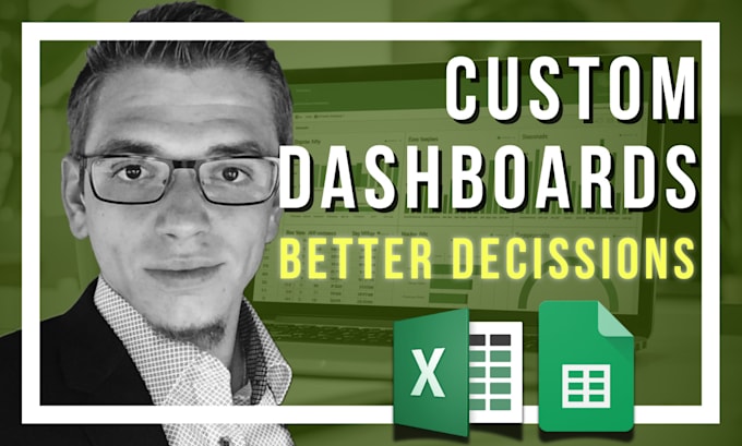 Gig Preview - Create custom excel spreadsheet dashboard for your business