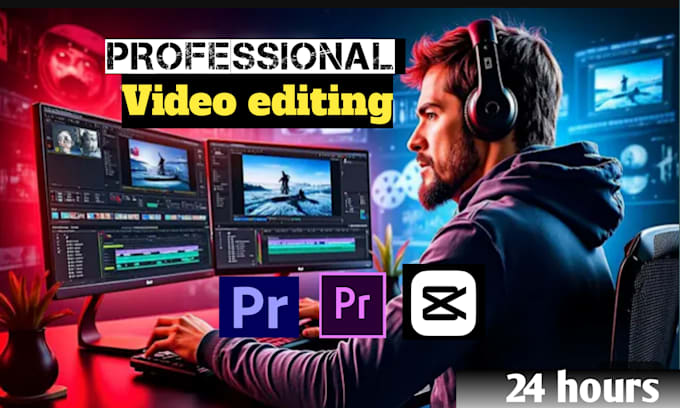 Gig Preview - Do professional video editing