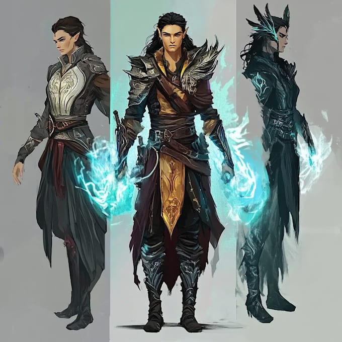 Bestseller - do character design and concept art, fantasy illustration