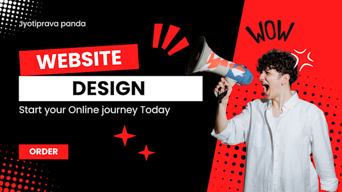 Gig Preview - Design or redesign your website