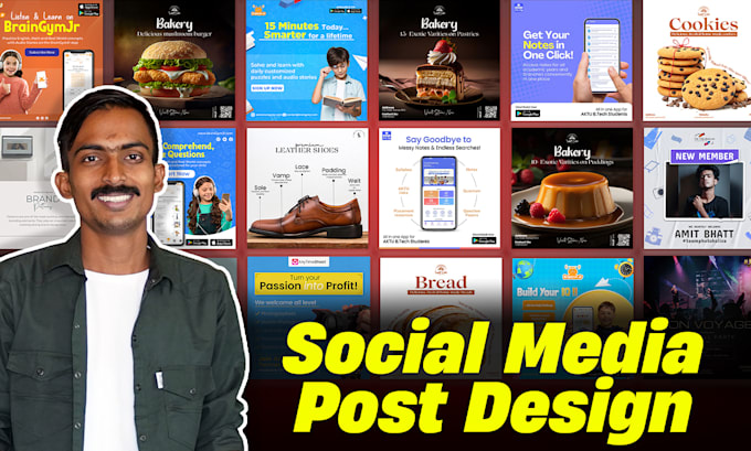 Bestseller - design eye catching instagram and facebook posts for your business