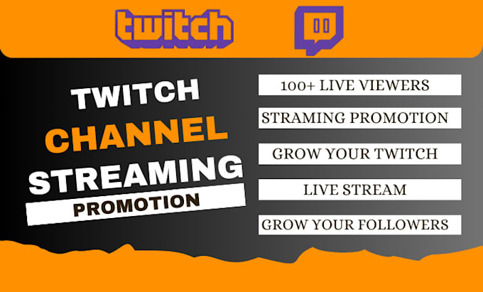 Gig Preview - Boost your twitch channel with organic growth and engagement