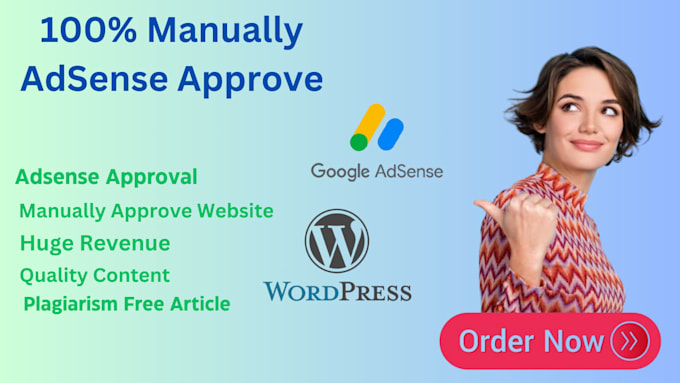 Gig Preview - Help you get adsense verification and approval for your wordpress website