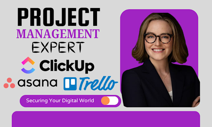 Gig Preview - Setup asana trello clickup automation for project management