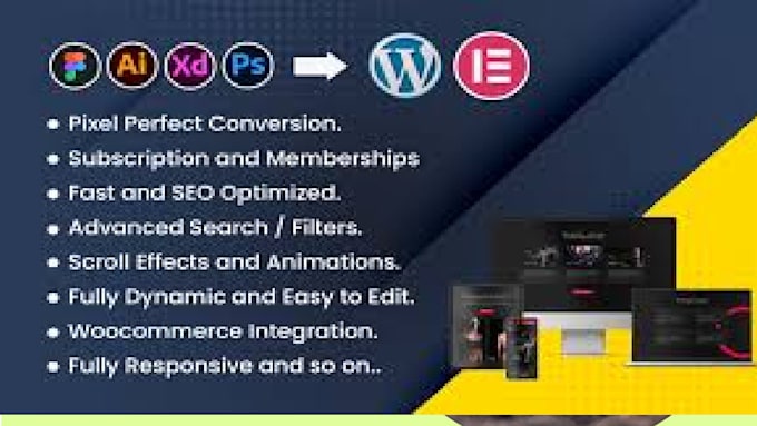 Bestseller - convert figma to wordpress, PSD to wordpress, figma to elementor or acf, divi