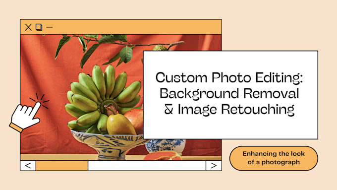 Bestseller - do photo editing, retouching, and background removal