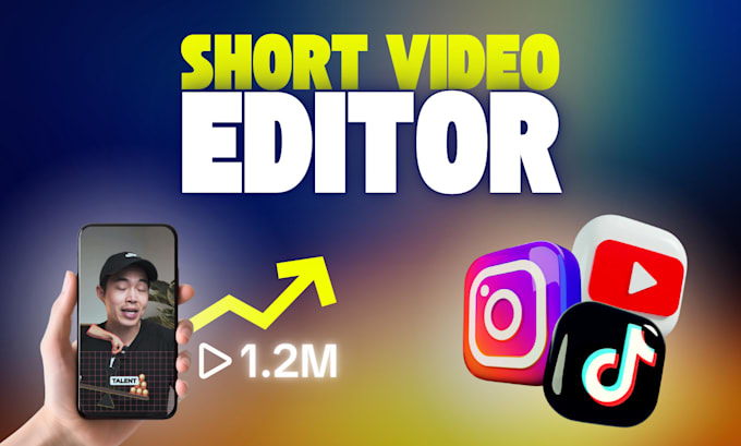 Gig Preview - Edit professional short form videos for social media