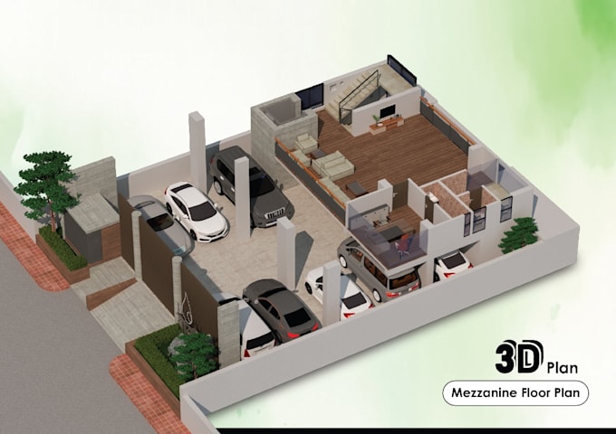 Gig Preview - Create 3d floor plan