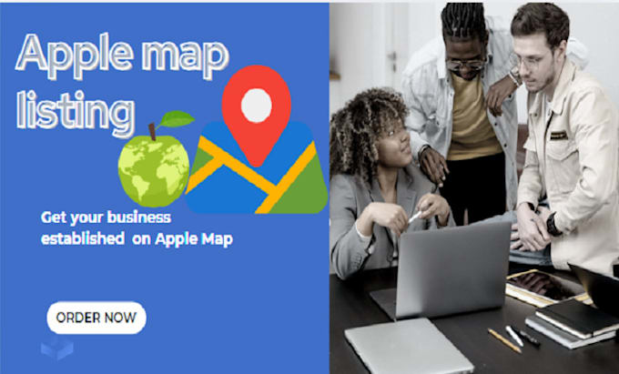 Gig Preview - Create a verified apple map listing apple business connect