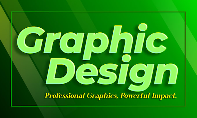 Gig Preview - Be your graphic designer, vector logo, illustration